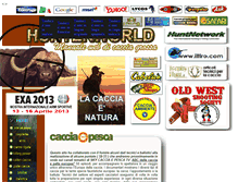 Tablet Screenshot of hunterworld.it